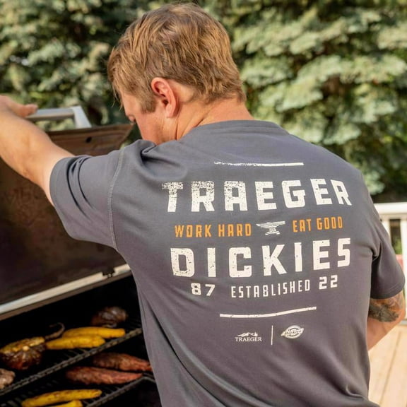 Dickies Traeger Tee Shirt Charcoal Gray S