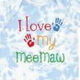 thumbnail image 4 of Inktastic I Love My Meemaw Girls Baby Bodysuit, 4 of 5