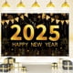 thumbnail image 3 of Fondo de cuenta regresiva de Año Nuevo en negro y dorado para fiestas, saludos por el Año Nuevo, decoración de Nochebuena, suministros para fotomatón, 3 of 5