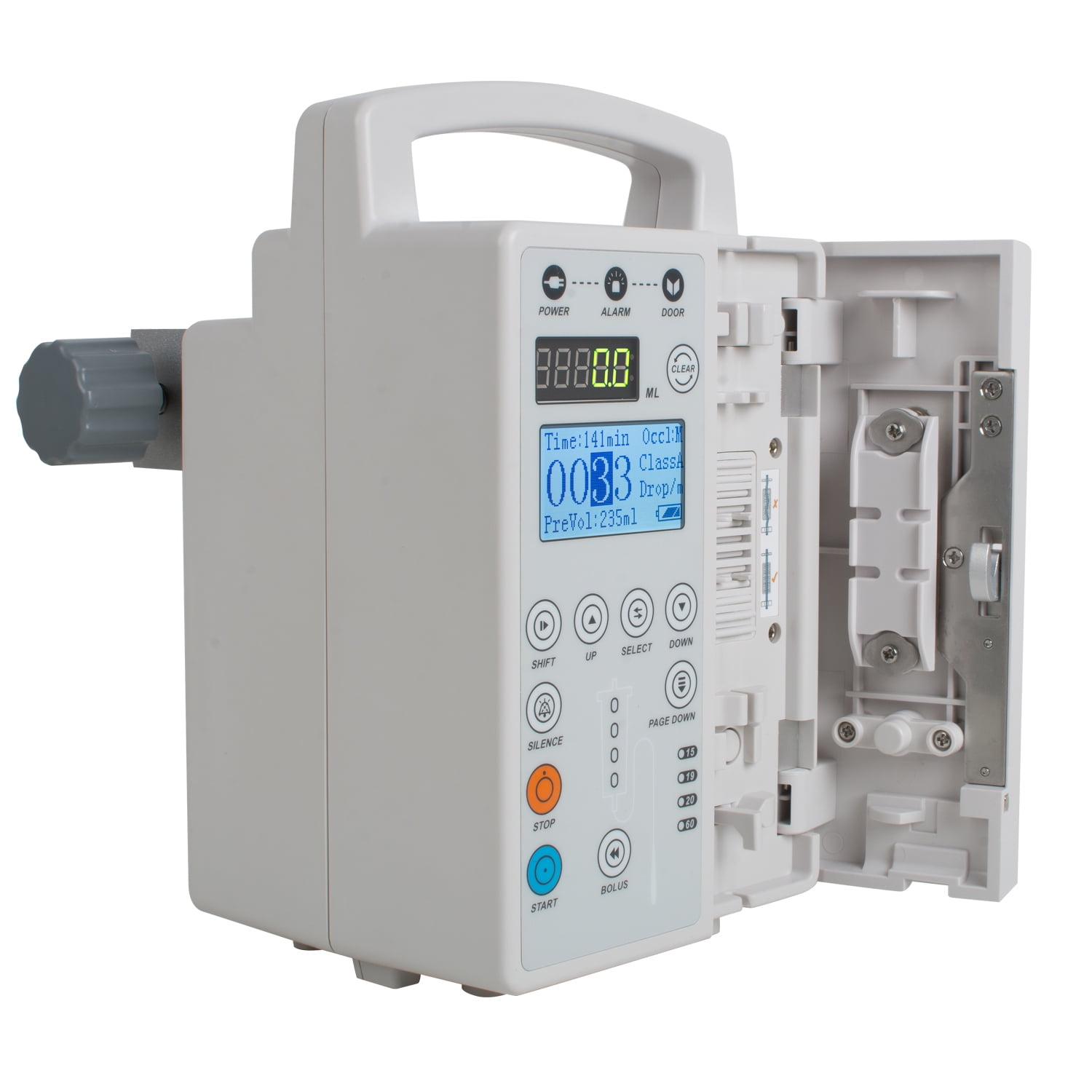 Medical Infusion Pump IV&Fluid Equipment +Audible and visual Alarm For