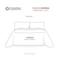thumbnail image 4 of Edredón Premium Estampado Reverso Borrega King Size Jumbo Esquimal (Alabastro, 265x240cm), 4 of 6