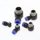 thumbnail image 4 of Conector de tubo neumático hexagonal 4mm-12mm SOBREDOSIS Tubo de manguera 1/8 "1/4" 3/8 "1/2" BSP Hilo masculino L Forma Gas Junta rápida Ajuste, 4 of 6