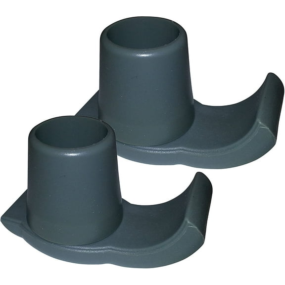 Walker Glide Ski, Gray, 1 Pair( Pack of 2 )