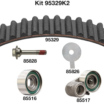 Dayco 95329K2 Timing Belt Kit W/o Seals Fits select: 2005-2017 HONDA ODYSSEY, 2005-2015 HONDA PILOT