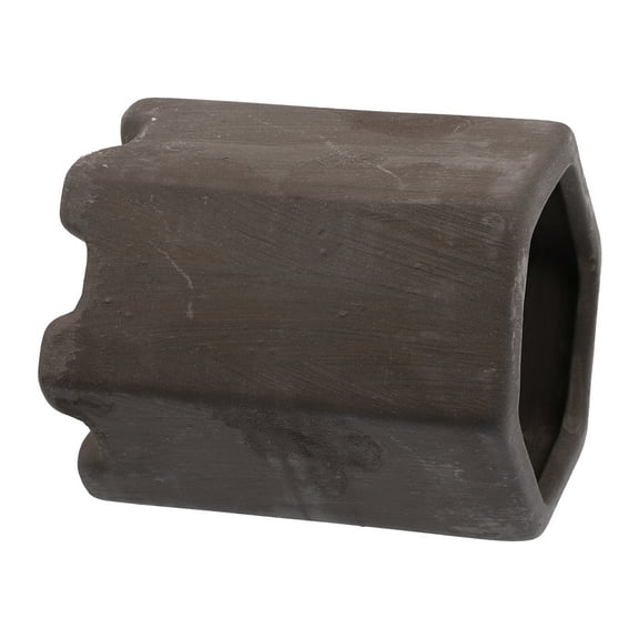 Unique Bargains Fish Tank Decoration Stone for Aquatic Pets to Breed Play Rest Brown 3.23x2.83x2.52 Inches