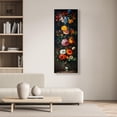 thumbnail image 2 of Botanical Rhapsody III Panoramic Canvas Floral Wall Decor by Art Remedy, Silver Frame, 20x54, 2 of 6
