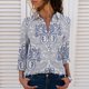 thumbnail image 2 of Camisas Para Mujer Moda Tops Turn-Down Collar Funny Printe Casual Camisetas Blusa Camisa Estampada Odeerbi ODB126553, 2 of 6