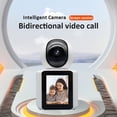 thumbnail image 1 of Cámara de vigilancia wifi con enchufe estadounidense, 1080P Full HD, videollamada bidireccional, pantalla HD de 2,8 pulgadas, 1 of 8
