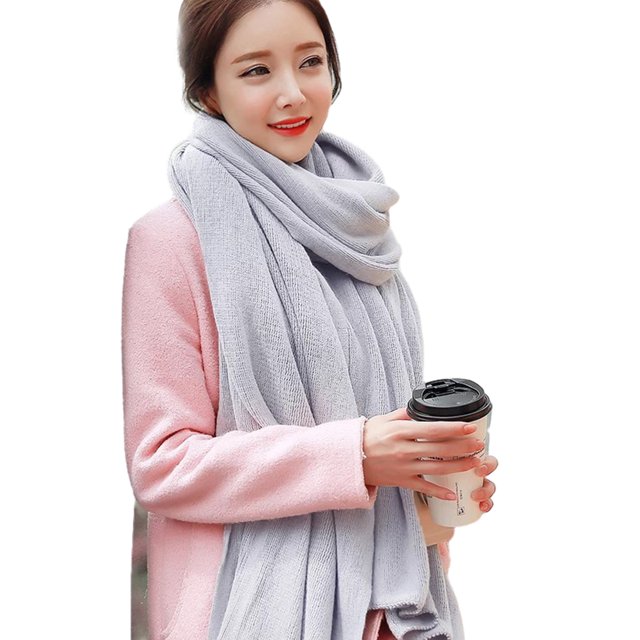 Bufanda tipo mantón de color puro para mujer, chales y chales de pashmina para vestidos de noche, bufanda grande y suave, bufanda de invierno, chal de boda