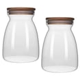 thumbnail image 3 of Raindrops  2 Pcs Storage Jar Airtight Jam Jars Flour Container Sugar with Lid, 3 of 8
