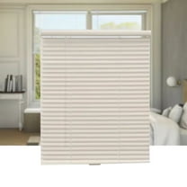 "23Wx60L Cordless 1" Aluminum Mini Blind Alabaster Room Darkening Window Blind Easy Installation for Living Room, Bedroom & Bathroom