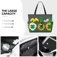 thumbnail image 3 of Disketp Spring St Patrick’S Day Irish Gnomes Bolsa de Playa de Gran Capacidad, Bolso Impermeable y a Prueba de Arena para Mujer, Ideal para Playa, Piscina y Natación, 3 of 7