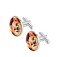 thumbnail image 2 of Dog Men's Stainless Steel Shirt Cufflinks for Formal Attire and Special Occasions, 2 of 6