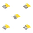 thumbnail image 3 of Guardoinrt Creative kitchen multi-function cut potato silk wave knife wolf potato cut corrugated potato chip cutter vegetable acacia yellow 5Set, 3 of 6