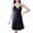 Black, variant on Jamicy Soft Sleep Dresses for Women Valentine's Day Gifts for Women Women's Satin Nightgown V Neck Spaghetti Strap Nightdress Chemise Pajamas Full Slips Sleepwear
