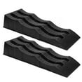 thumbnail image 1 of RV Leveling Ramps, 2PCS Automotive Leveling Ramp, 7716LBS Capacity, 3 Different Height, RV Leveling Blocks for Leveling and Raising Vehicles on Uneven Ground for Trailer RV Truck, 1 of 7