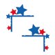 thumbnail image 1 of Independence Day Truck Door Corner Hanging Decorations Wooden Crafts Door Corner Door Frame Decorations Gift, 1 of 6
