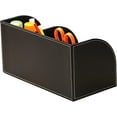thumbnail image 4 of Leather Desktop Organizer, Storage box With Remote control/Mobile phone/Stationery/Business card/Eyebrow pencil,, 4 of 5