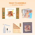 thumbnail image 5 of Rowood Kit de Maison de Poupée Miniature Diy Échelle 1:24 Kits de Construction - Sam'S Study, 5 of 5