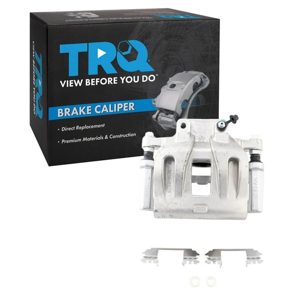 TRQ Front Right Brake Caliper w/Bracket Passenger Side Compatible with 2005-2011 Chrysler 300 2009-2011 Dodge Challenger 2006-2011 Charger 2005-2008 Magnum