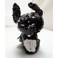 thumbnail image 3 of Ty Flippables Sequin Plush - Portia the Boston terrier  - Stuffed Animal, 3 of 6