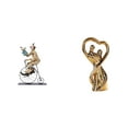 thumbnail image 1 of Colección de figuras de parejas de payasos, estatuas, esculturas, adornos de escritorio, centros de mesa, decoración de vitrinas, comedores, regalos,, 1 of 8