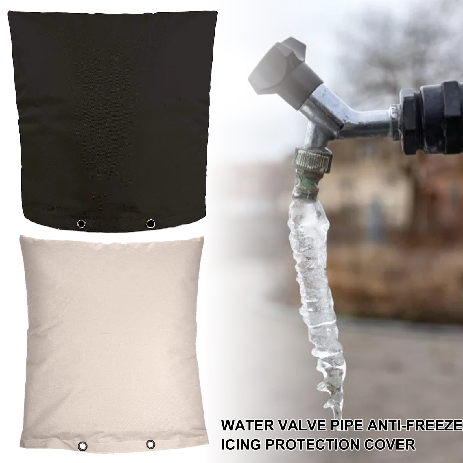 Water Faucet Tap Cover Sock Freeze Protection For Winter Cold Weather Outdoor 