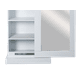 thumbnail image 4 of ZAPATERA ESPEJO CUERPO COMPLETO PUERTA CORREDIZA EKO BLANCO R21 Muebles Eko zapatera moderna, 4 of 5