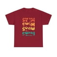 thumbnail image 2 of Swimming Swimmer Swim Retro Vintage T-Shirt, 2 of 2