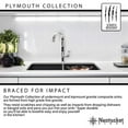 thumbnail image 5 of Nantucket Sinks PR2418-BR Small Single Bowl Undermount Granite Composite, Brown, 5 of 7