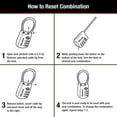 thumbnail image 2 of Luggage Lock Set Your Own Combination Master Lock, aprobado por la TSA, 2 of 3