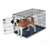 Aspen Pet Home Training Wire Crate, Black - 48x30x33"