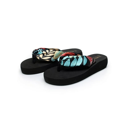 

Avamo Women s Flatform Flip Flop Sandal Multi-Colors Platform Summer Shoes