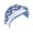 Sky Blue, variant on lnmuld Two Tone Braided Turban Hat Stretch Fashion Head Wrap Head Cover Size:One Size