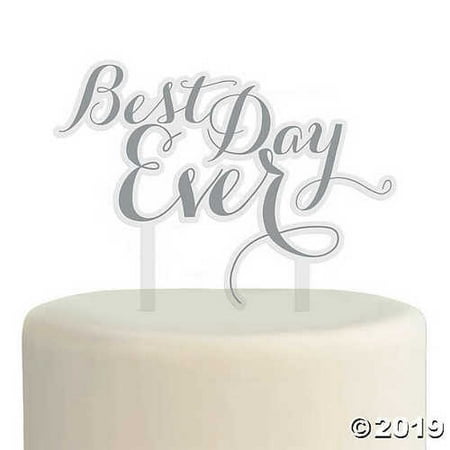 Best Day Ever Cake Topper (Best Ever Vanilla Cake)
