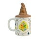 thumbnail image 4 of Tarro Cerámica con Tapa Diseño Esculpido en 3D, Sombrero Seleccionador, Taza para Bebidas Calientes, Diseño Escudo Hogwarts con Elementos Mágicos, Capacidad 532 ml, 4 of 8