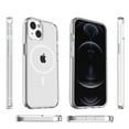 thumbnail image 6 of For Apple iPhone 14 (6.1") Transparent Thick Hybrid Hard PC Shell & Soft TPU Grip Shockproof Compatible with MagSafe Cover ,Xpm Phone Case [ Clear ], 6 of 8