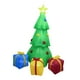 thumbnail image 3 of inflable 2,13 m con 3 cajas regalo, figuras inflables con luz, inflable para jardín, 3 of 9