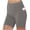 🔥 Gray_New, variant on Dianli Yoga Leggings Womens Printed Pocket Three Quarter Active High Waist Anti Glare Running Fitness Cropped Tights Workout Shorts Leggings Activewear