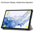 thumbnail image 4 of Allytech Galaxy Tab S8 2022 / Tab S7 2020 11 Inch Case (SM-X700/706/T870/T875), Slim Soft TPU Smart Stand Shockproof Back Cover Auto Wake/Sleep Cover for Galaxy Tab S8 S7 11" - Magic, 4 of 7