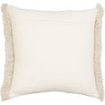 thumbnail image 3 of Zendaya Woven Global Pillow Cover in Burgandy, Ivory, 3 of 3