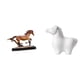 thumbnail image 1 of Figura de caballo en miniatura, escultura coleccionable de resina, estatua decorativa con detalles realistas y superficie lisa, ideal para regalar., 1 of 8