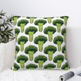 thumbnail image 4 of Wukai Cute Broccoli Premium Polyester Fleece Pillow Covers with Hidden Zipper Closure,Luxuriously Soft and Durable-26"x26", 4 of 7