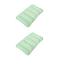 thumbnail image 3 of Seitruly Cojín antiescaras Elevación Lado Cama Soporte Almohada Almohadilla fija Estera de presión Protector de manga Embarazada Azul claro Verde claro 2piezas, 3 of 6