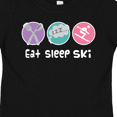 thumbnail image 4 of Inktastic Skiing Eat Sleep Ski Sports Girls Toddler T-Shirt, 4 of 5