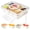 1 Pack-8 Compartments, variant on 2 Pack-8 Compartments Divided Snack Storage Container Tray