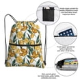 thumbnail image 2 of Sigee Yellow Tulips for Drawstring Zipper Backpack ,Waterproof, Durable, Lightweight Gym Bag for Sports, 2 of 5