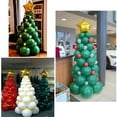 thumbnail image 3 of Zues 1 Set Portable Balloon Easy Use Emulsion Decorative DIY Xmas Tree Film Balloon for Friends, 3 of 7
