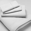 Priceless Home Luxury Microfiber Pillowcases Ultra Soft Wrinkle Resistant Set of 2 King White