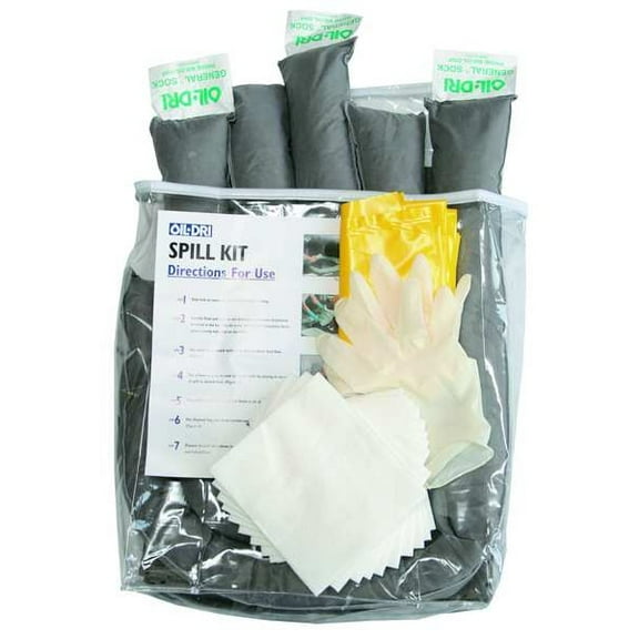 Oil-Dri Transportation Spill Kit,25 Piece L90698G